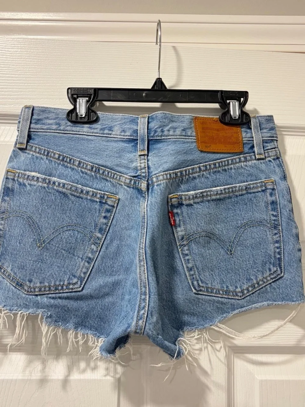 Levi's Distressed Denim Cutoff Shorts